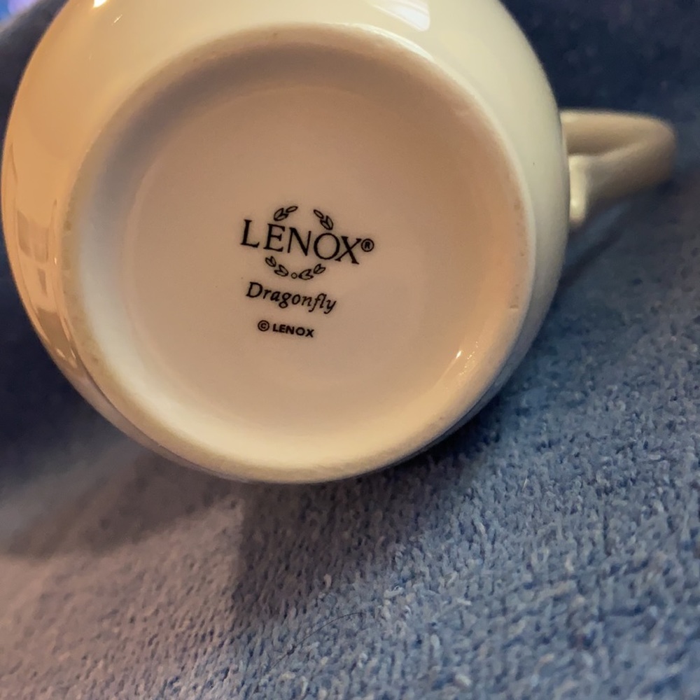 2 Coffee/tea mugs Lenox ceramic - Picture 3 of 6